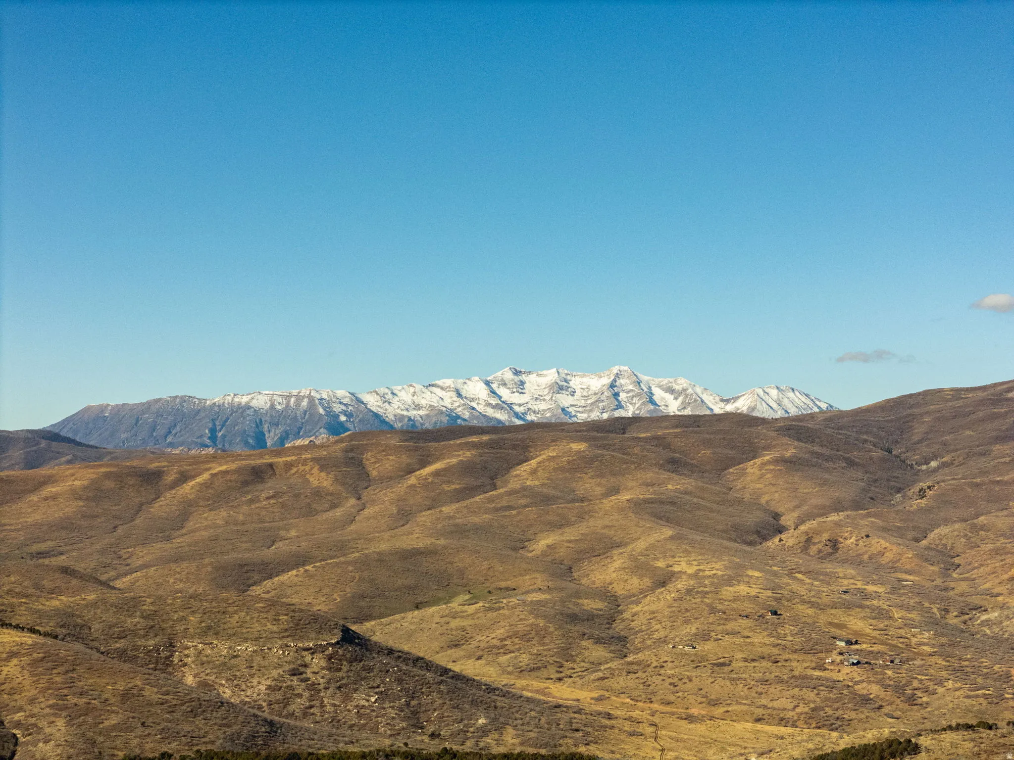 View of mountain backdrop