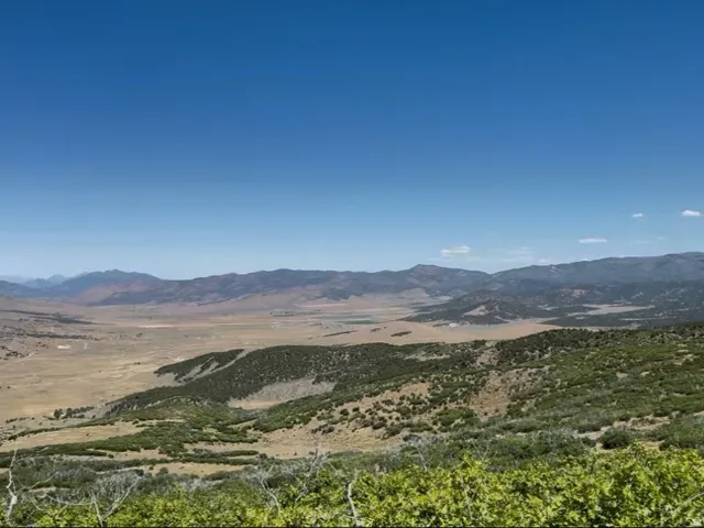 View of mountain background