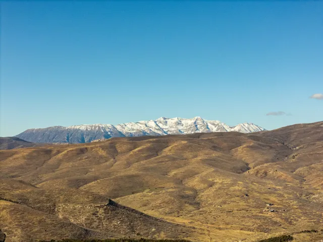 View of mountain backdrop