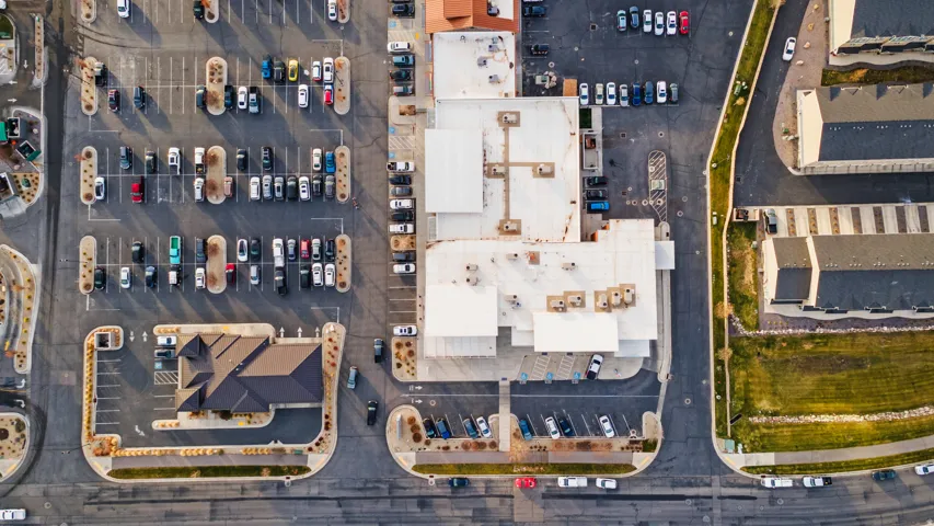Drone / aerial view