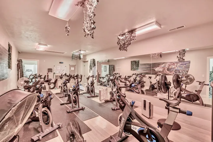 View of workout area