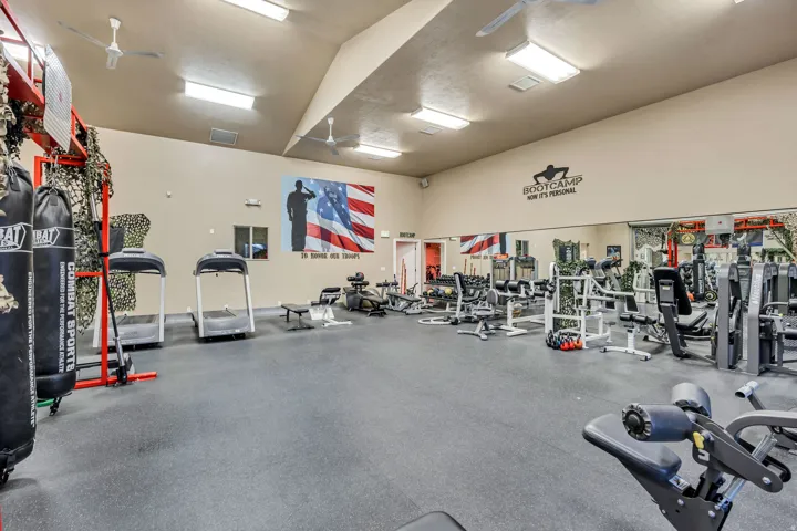 View of gym