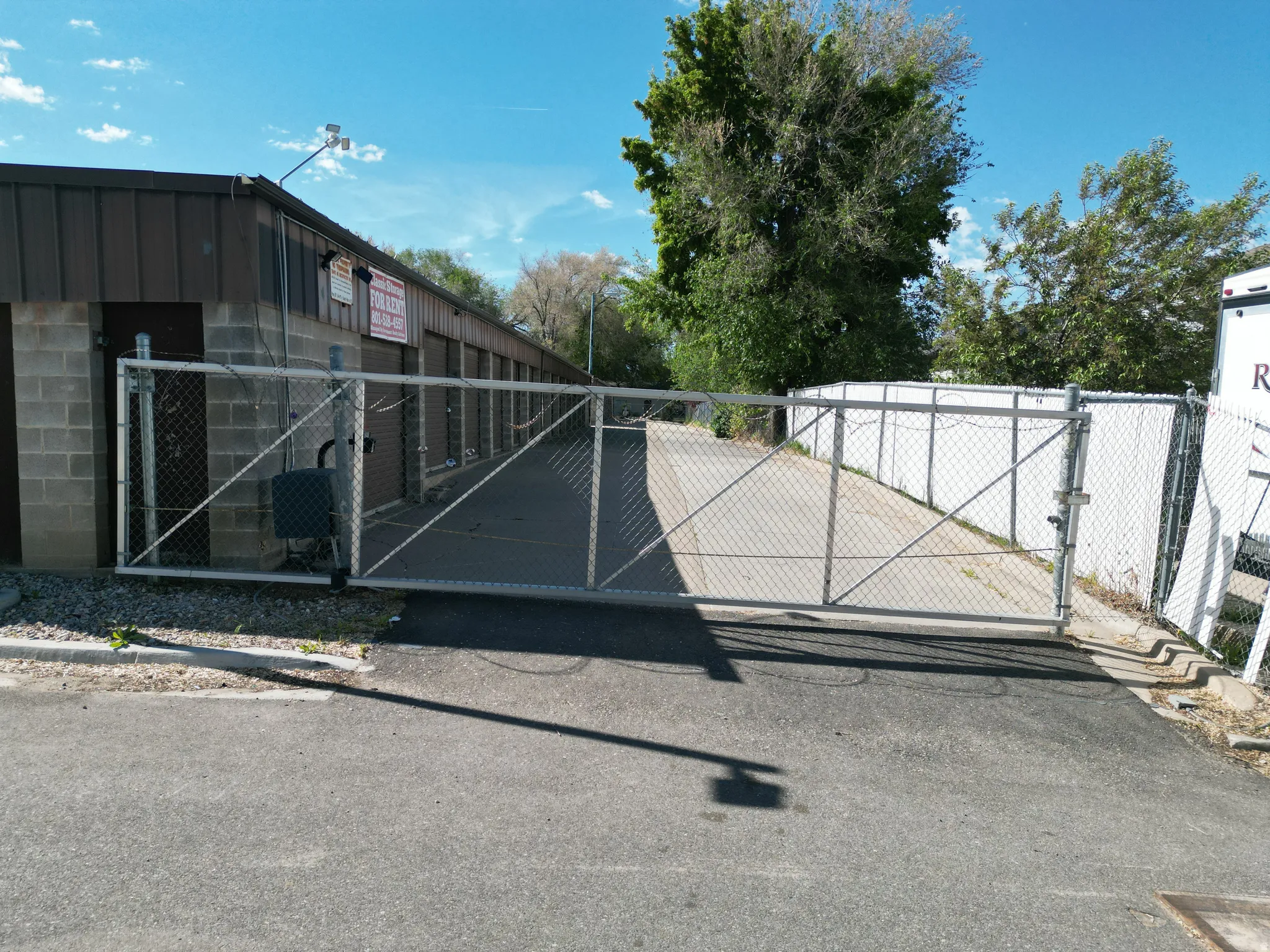 View of gate