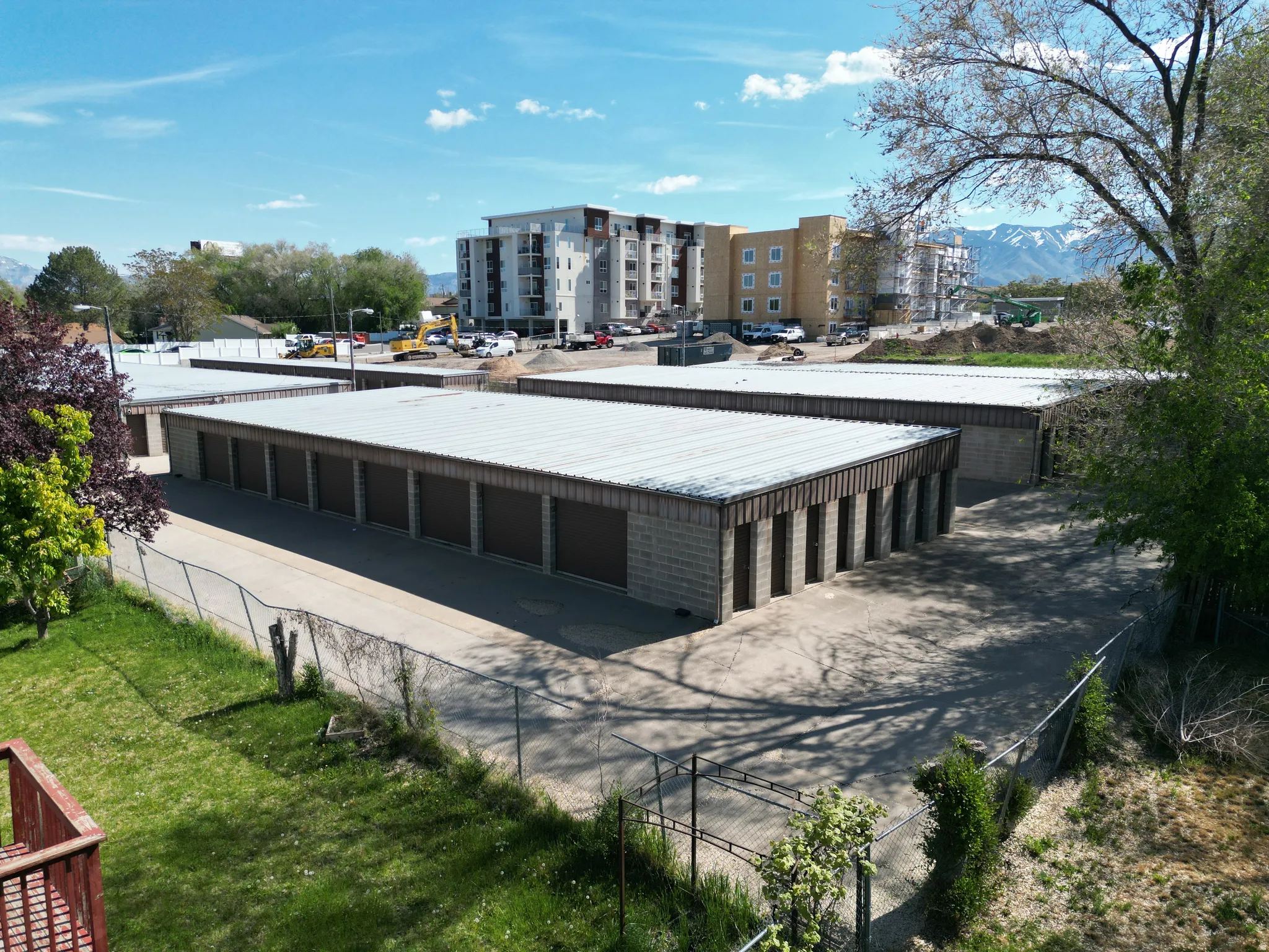 View of side of home featuring a metal roof