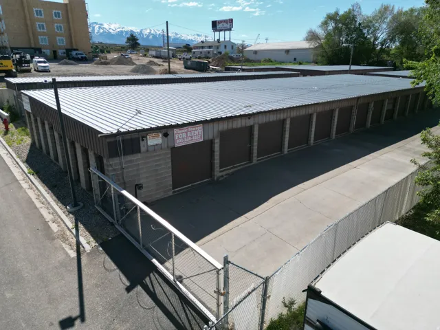 View of building exterior with a mountain view