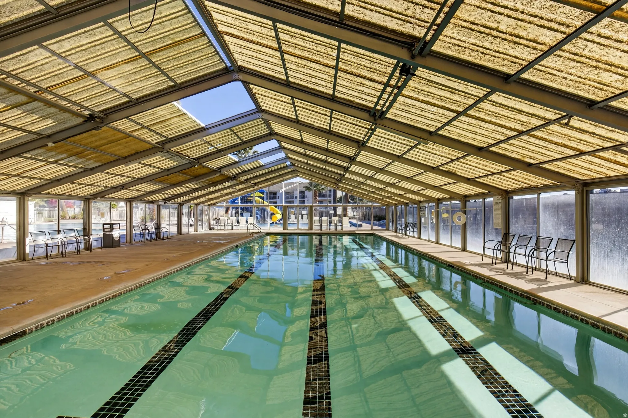 View of indoor pool