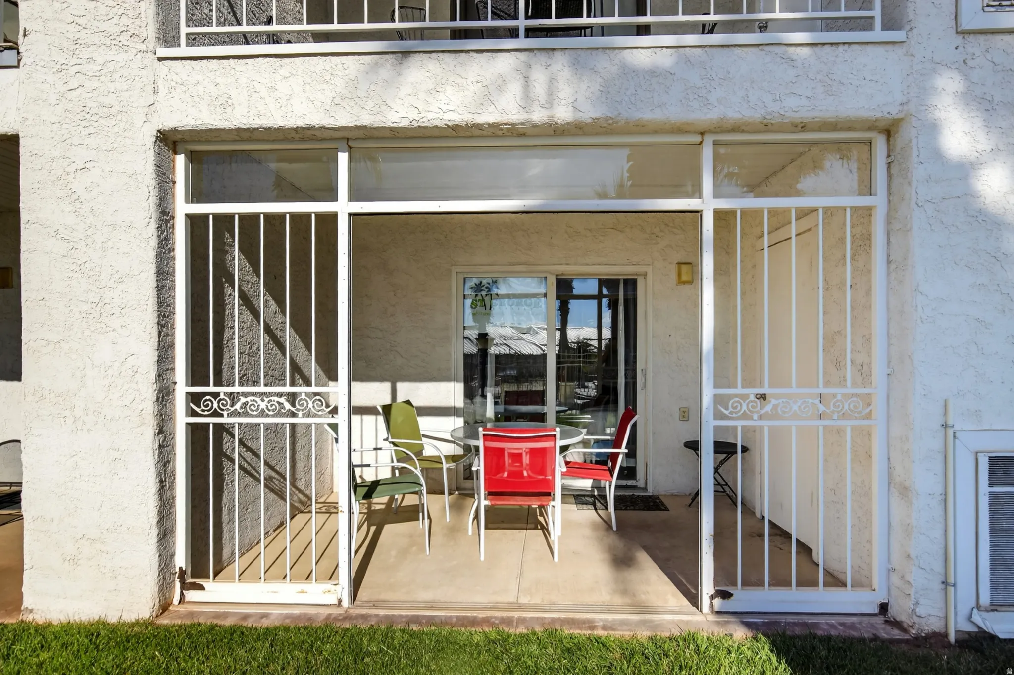 View of patio