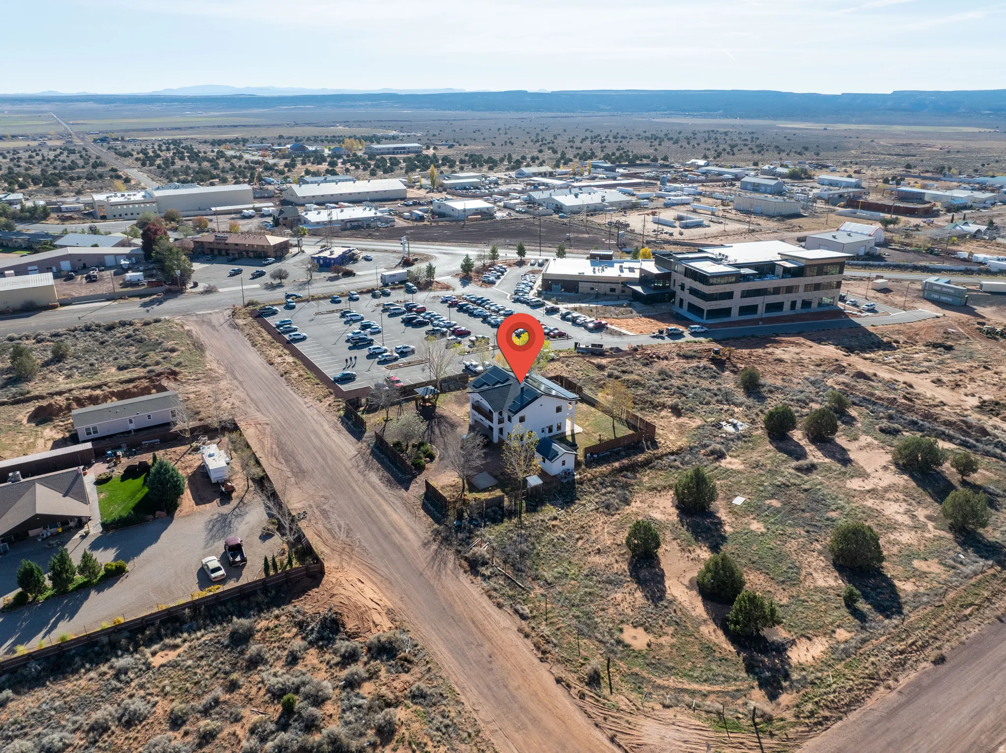 View of property location featuring a mountainous background