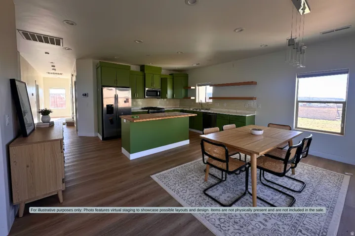 For illustrative purposes only: Photo features virtual staging to showcase possible layouts and design. Items are not physically present and are not included in the sale.