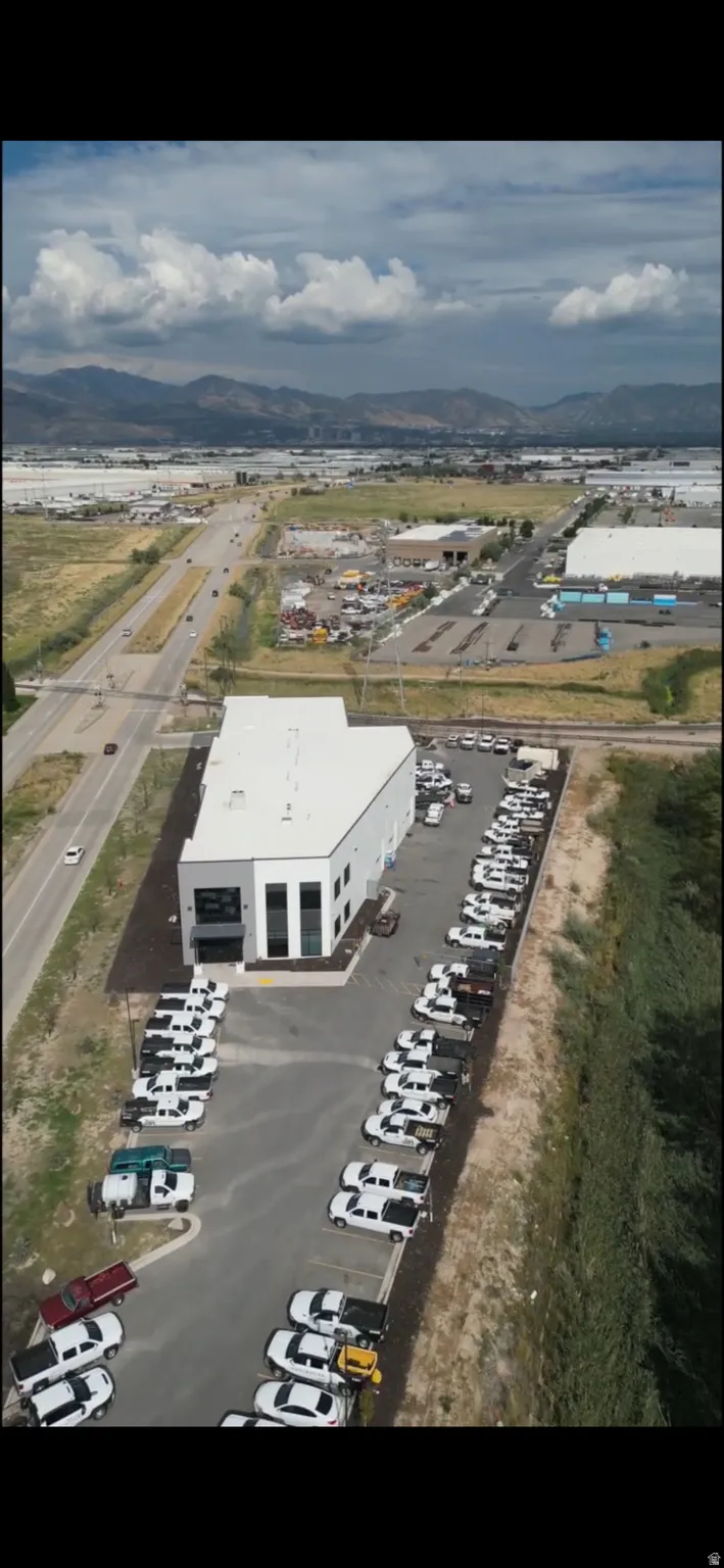 Aerial view of mountains