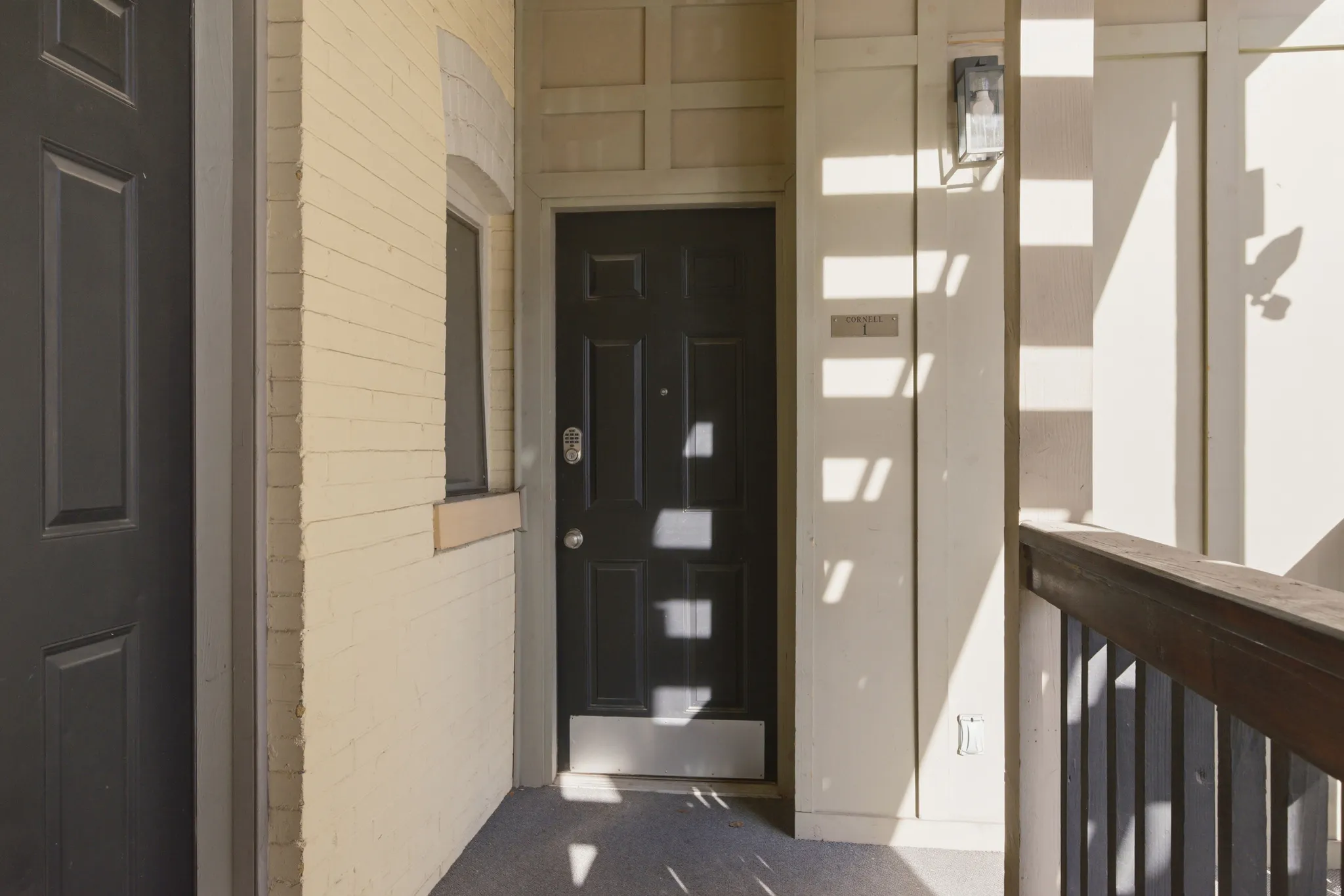 Entrance to property