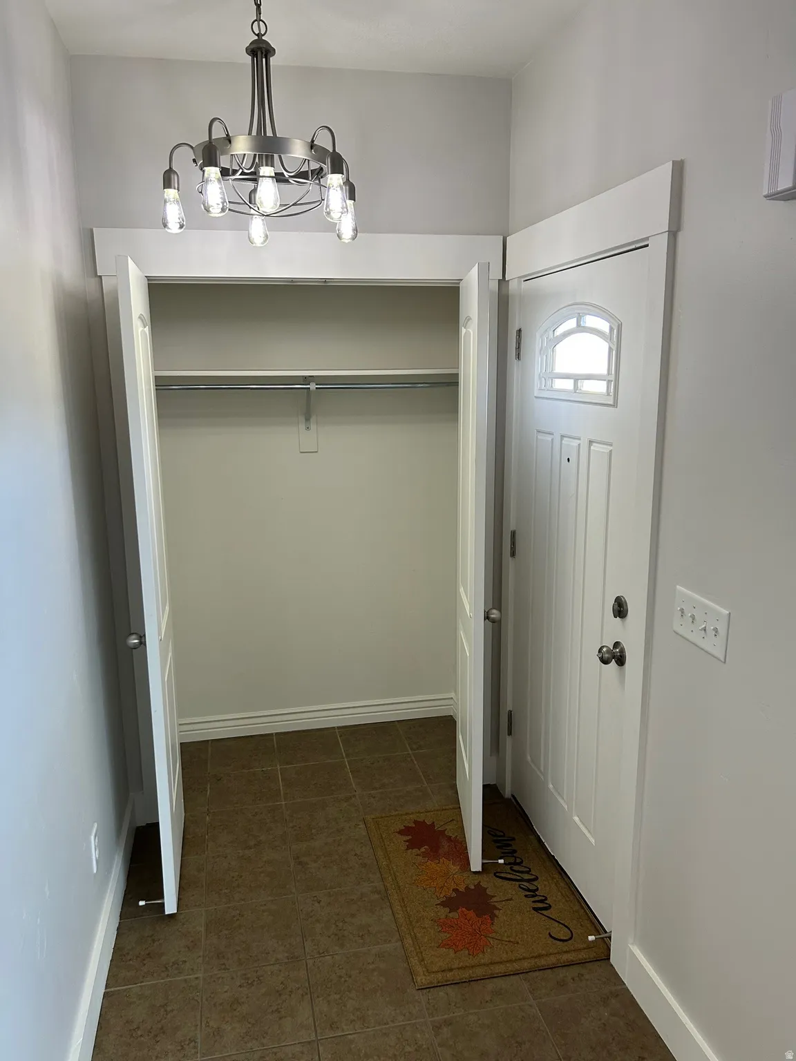 Foyer entry closet