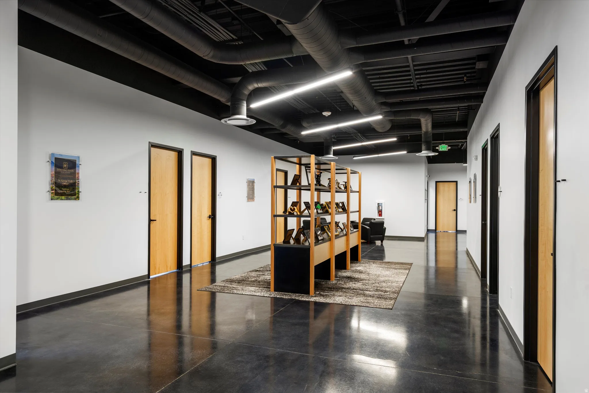 View of office space common area