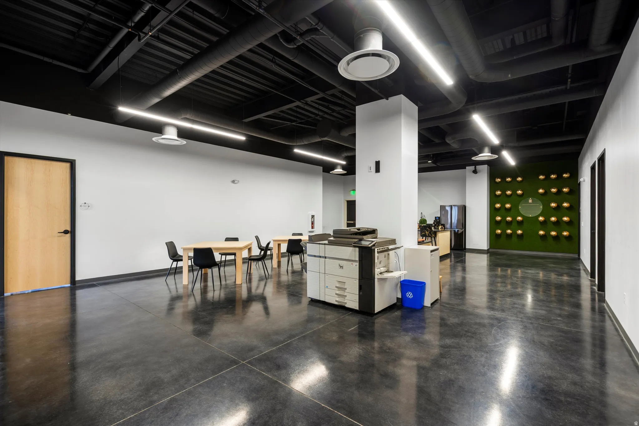 View of kitchen/break area