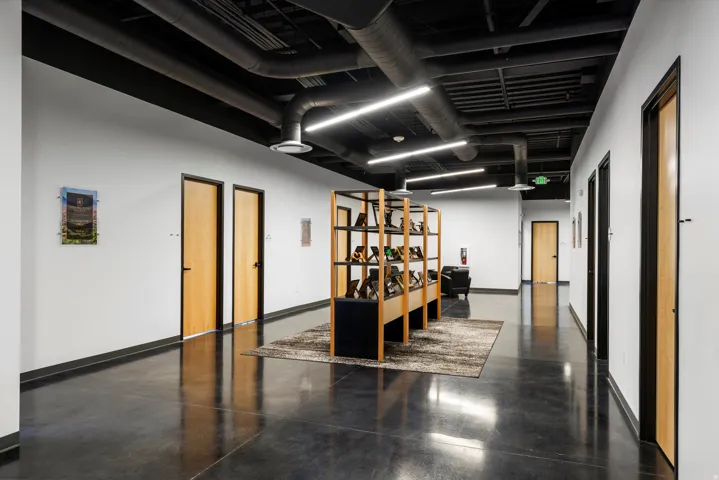 View of office space common area