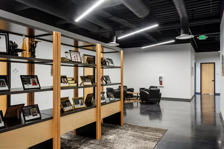 View of office common area