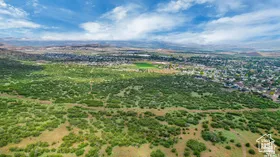 Bird's eye view of mountains