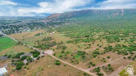 View of rural area with a mountain backdrop