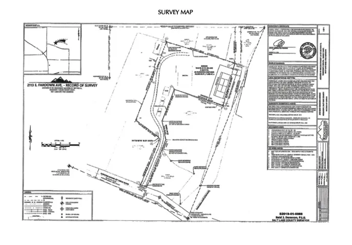 Survey map / technical document
