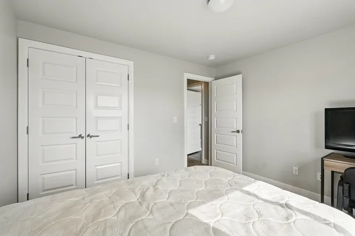 Bedroom with a closet