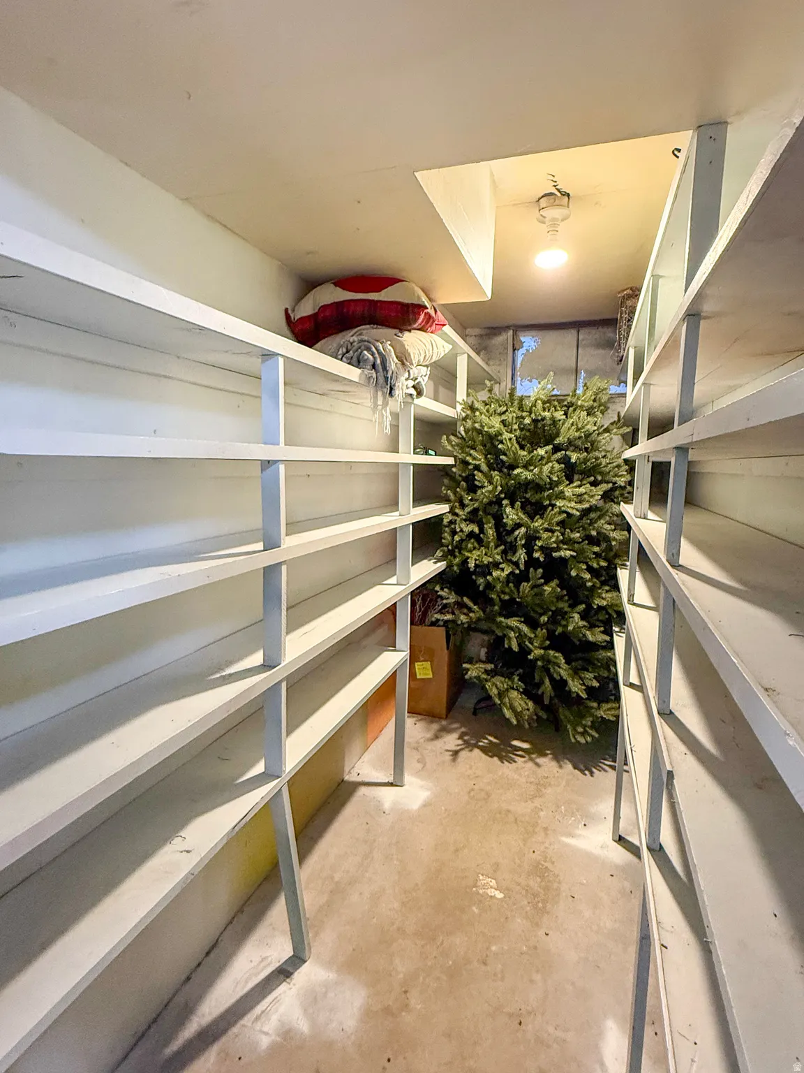 View of storage room