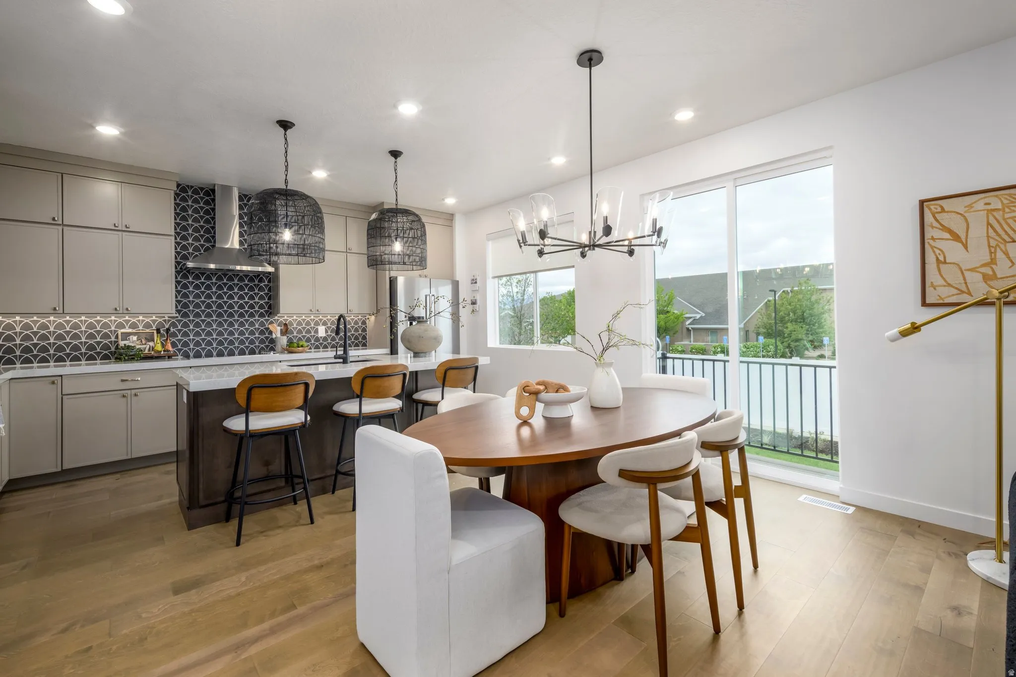 *Staged Model Home