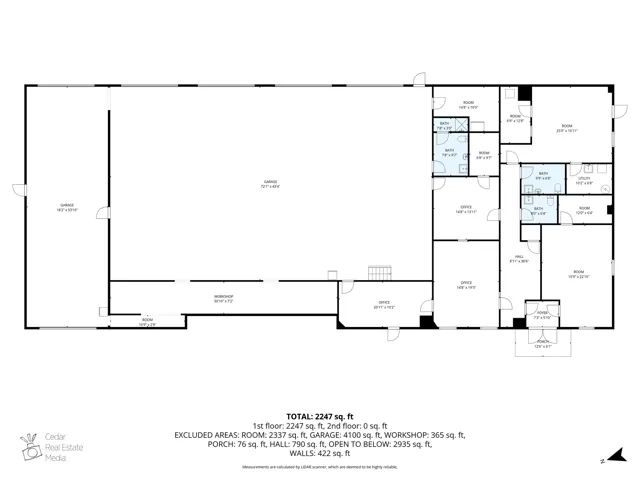 View of home floor plan