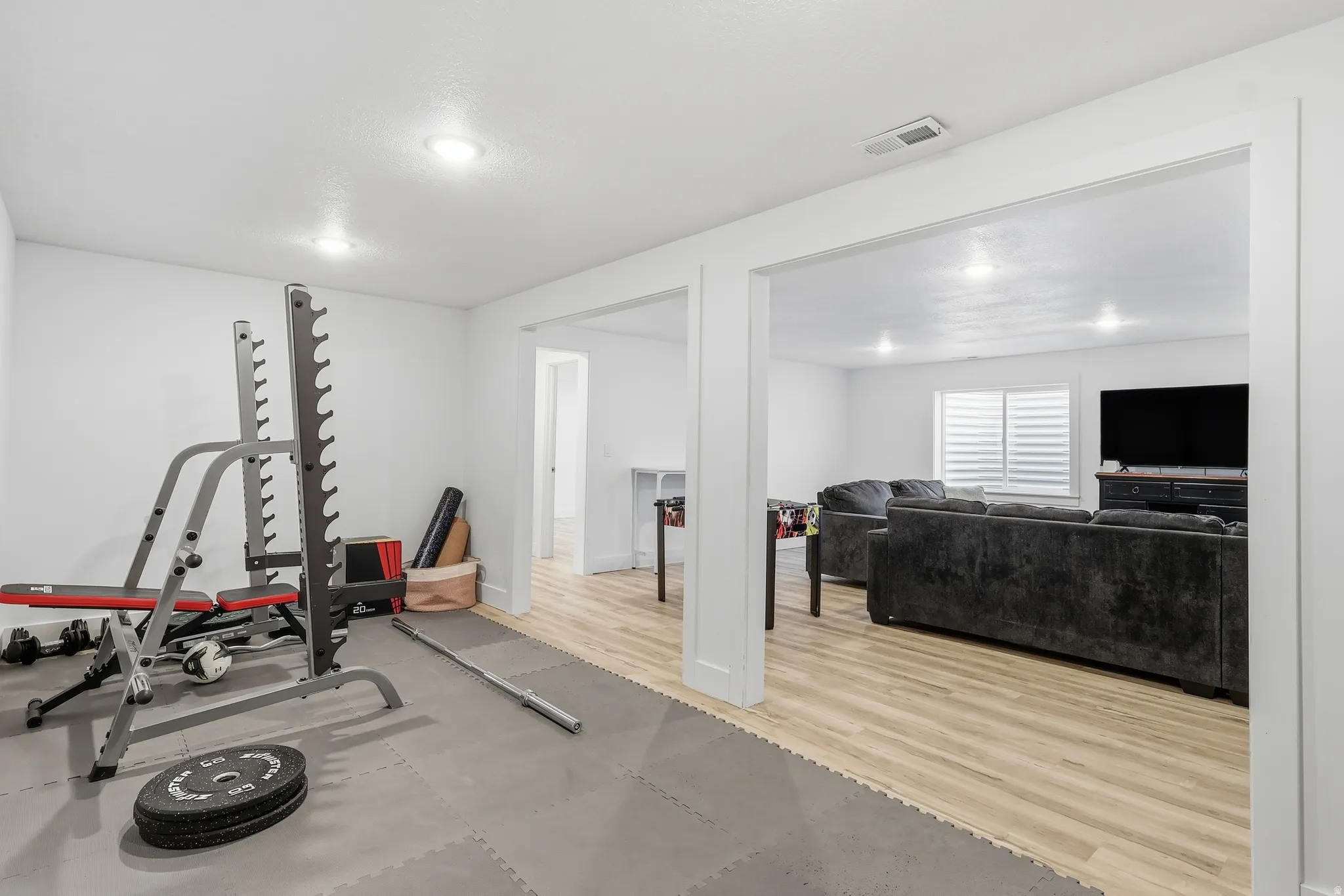 View of workout room