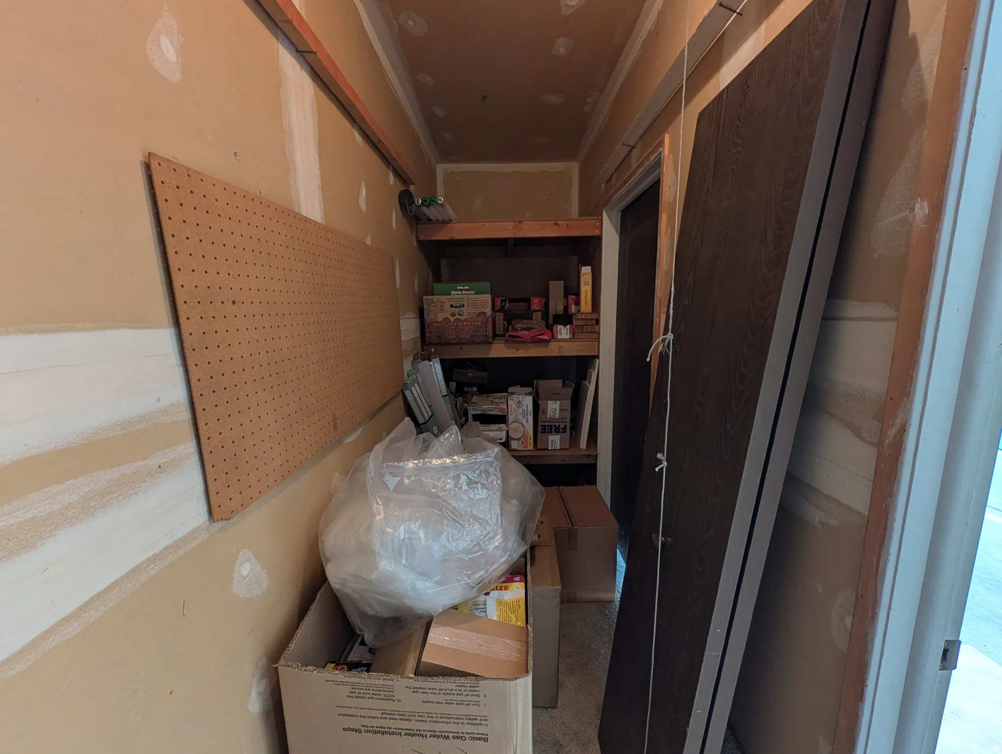 View of storage area