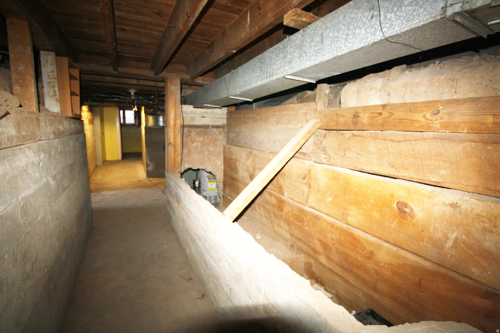 View of Potato & Onion Cellar below grade area