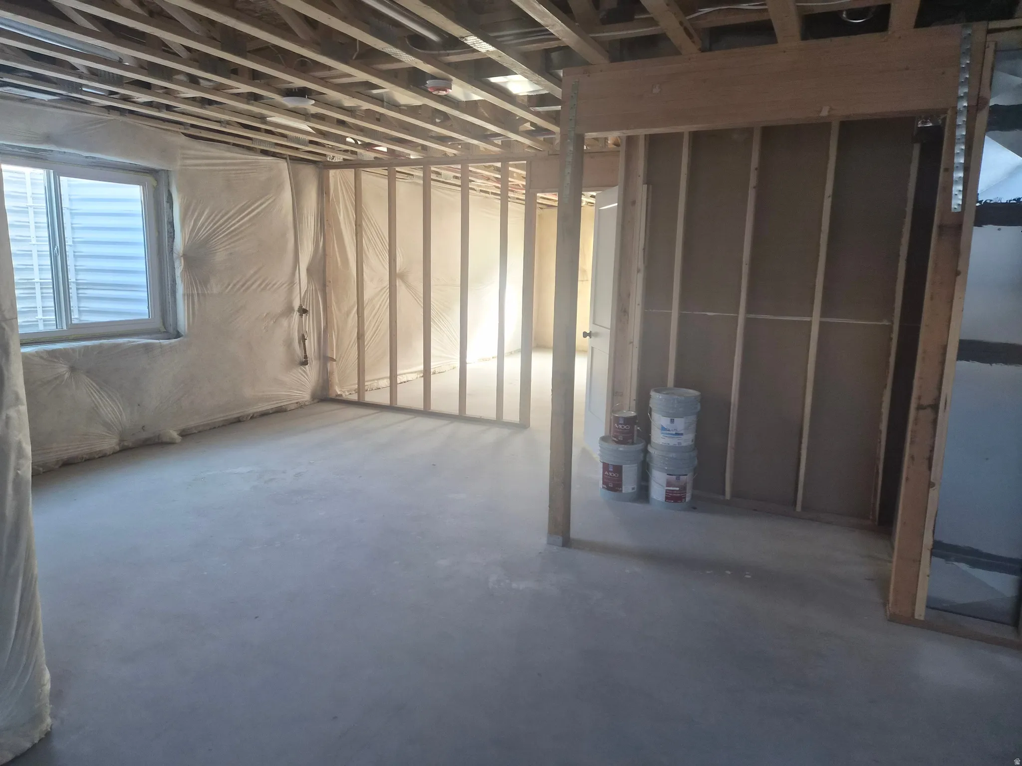 View of basement