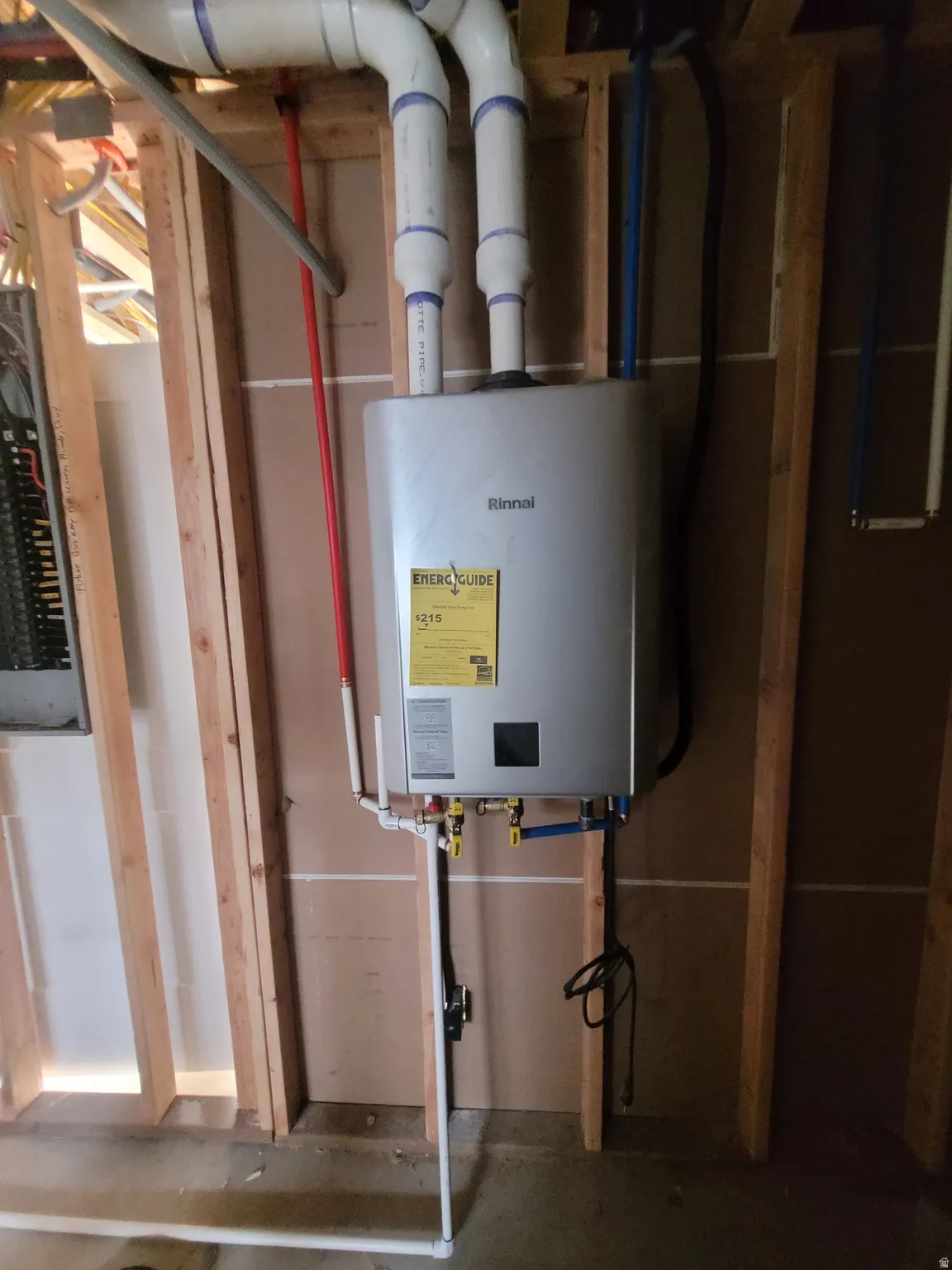 Utilities featuring water heater