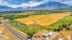 View of rural area with a mountain backdrop