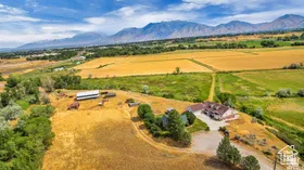 View of rural area with mountains