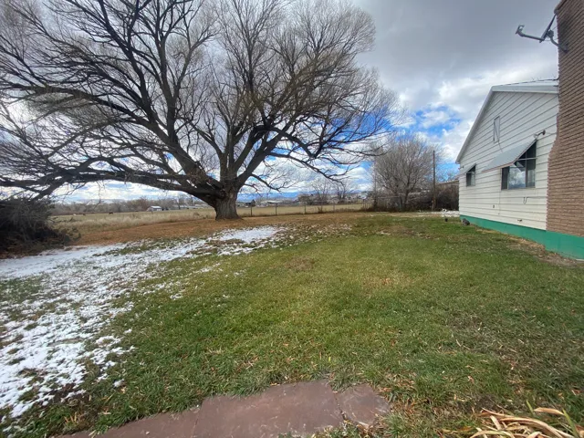 View of  side yard