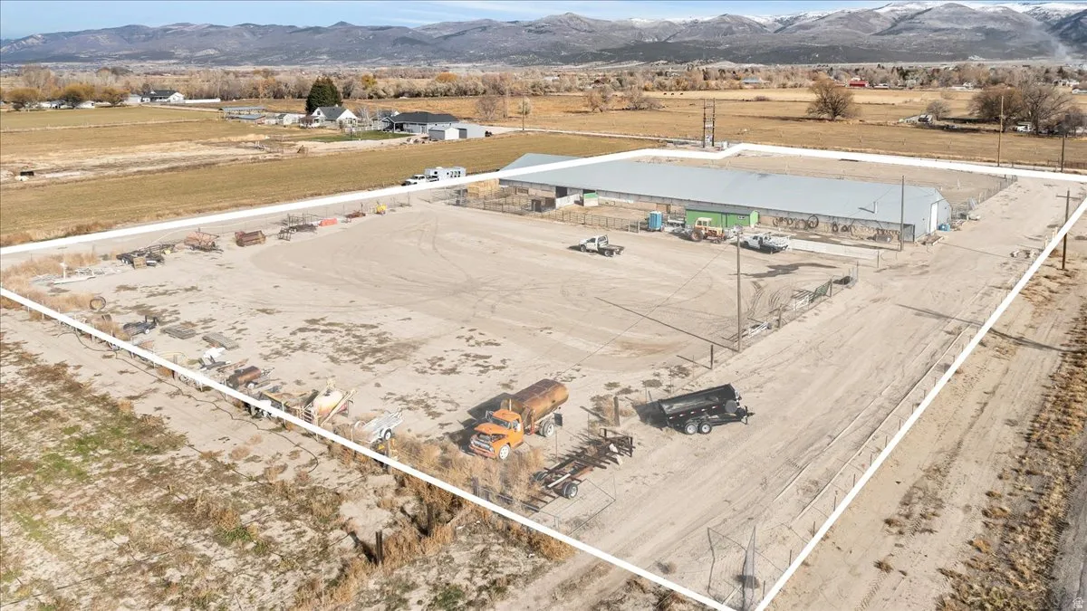 Aerial view of mountains