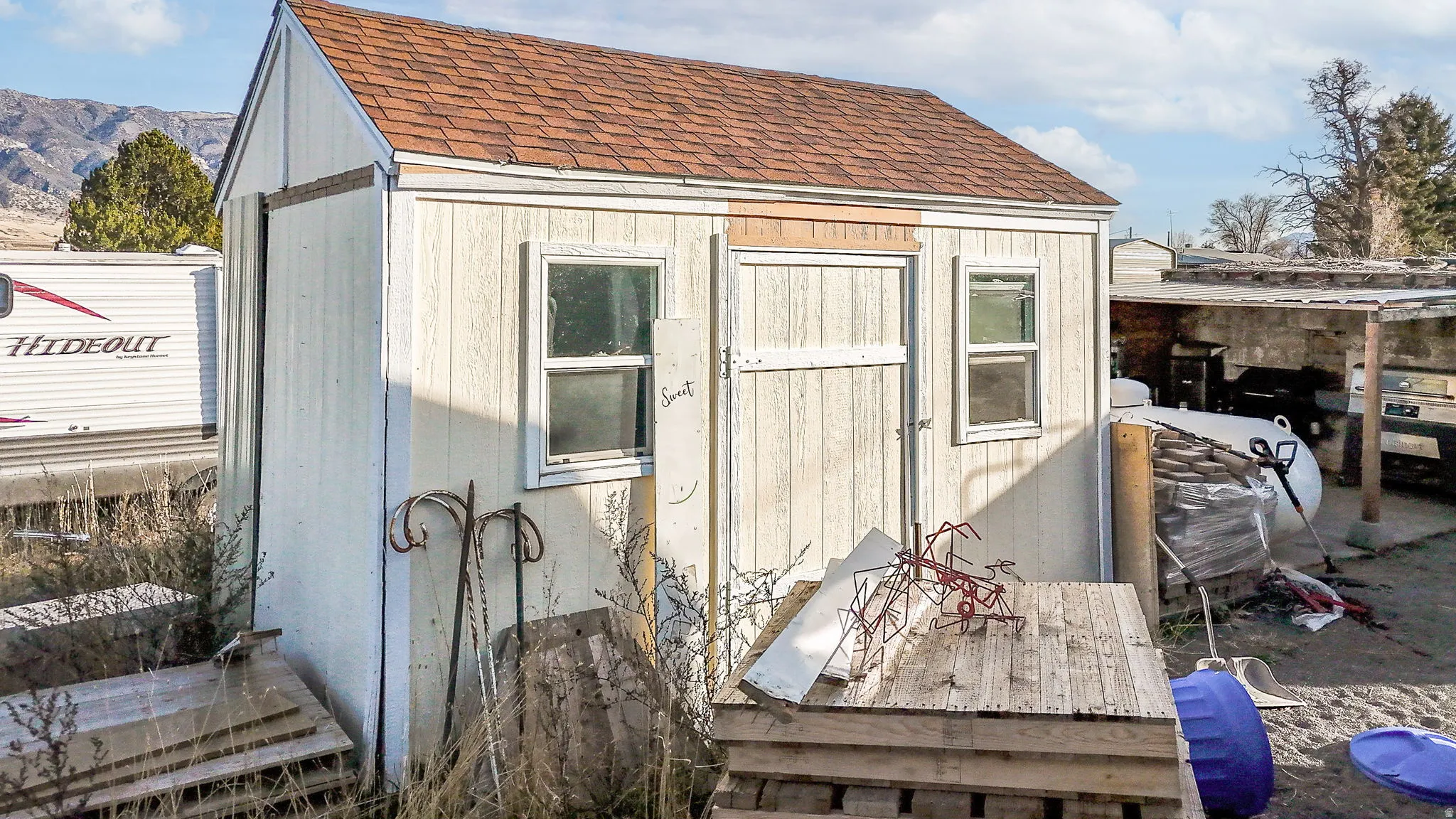 View of shed