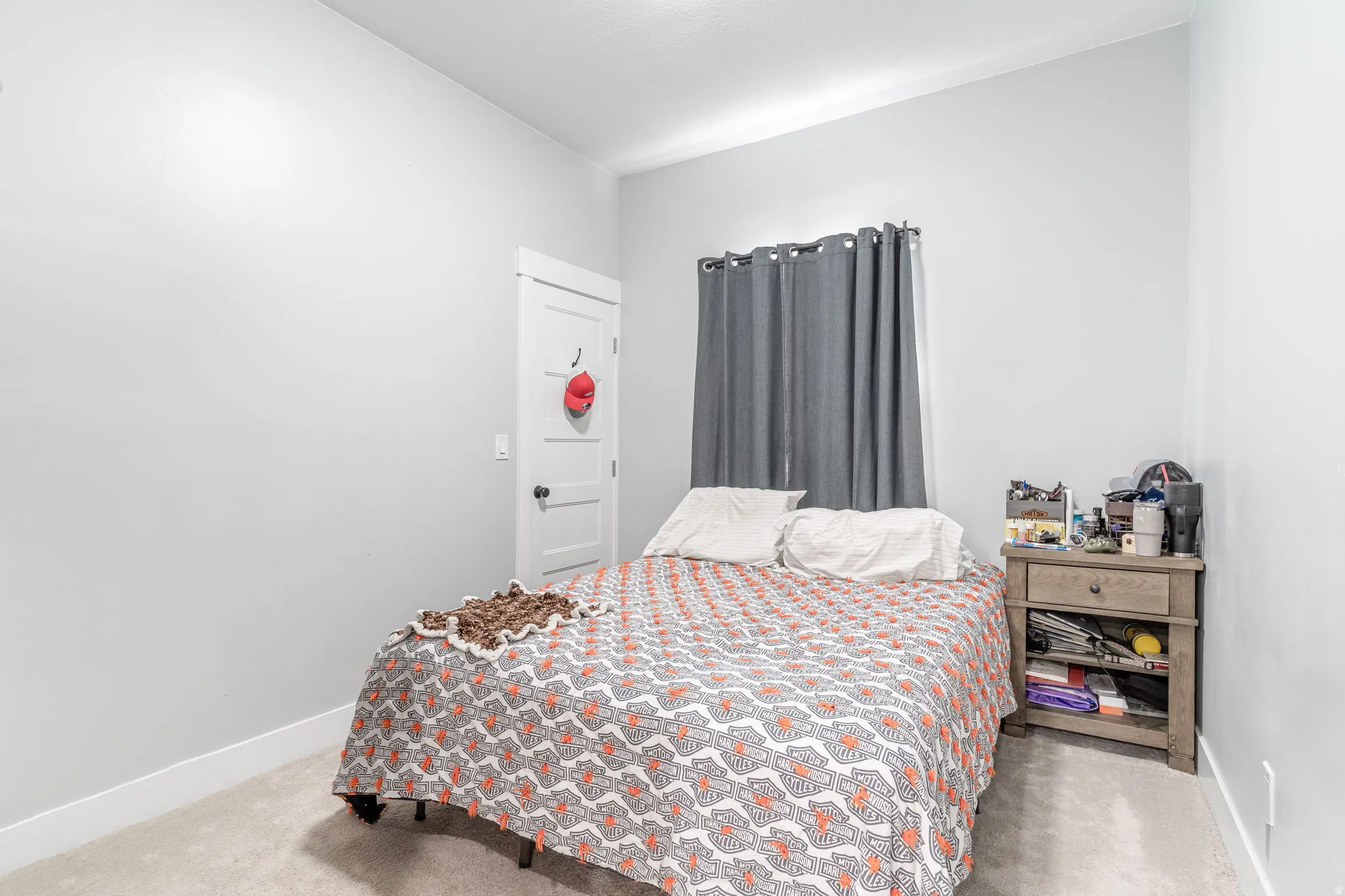 Bedroom featuring baseboards