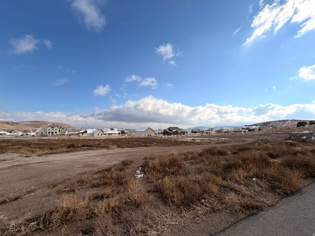 View of mountain backdrop, SE View