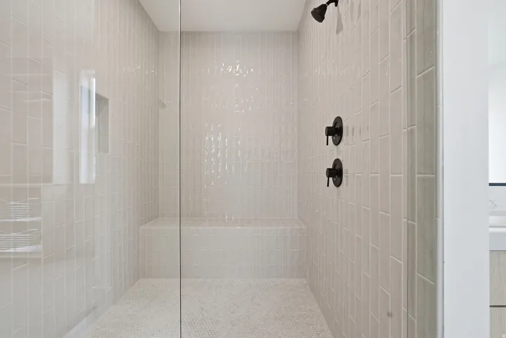 Full bathroom with walk in shower