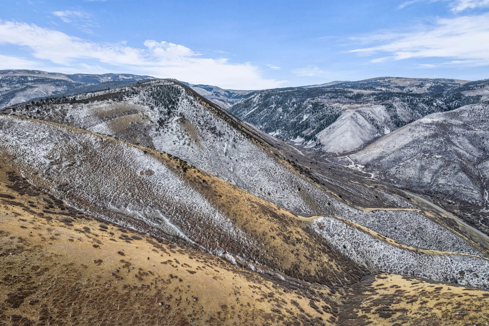 View of mountain backdrop
