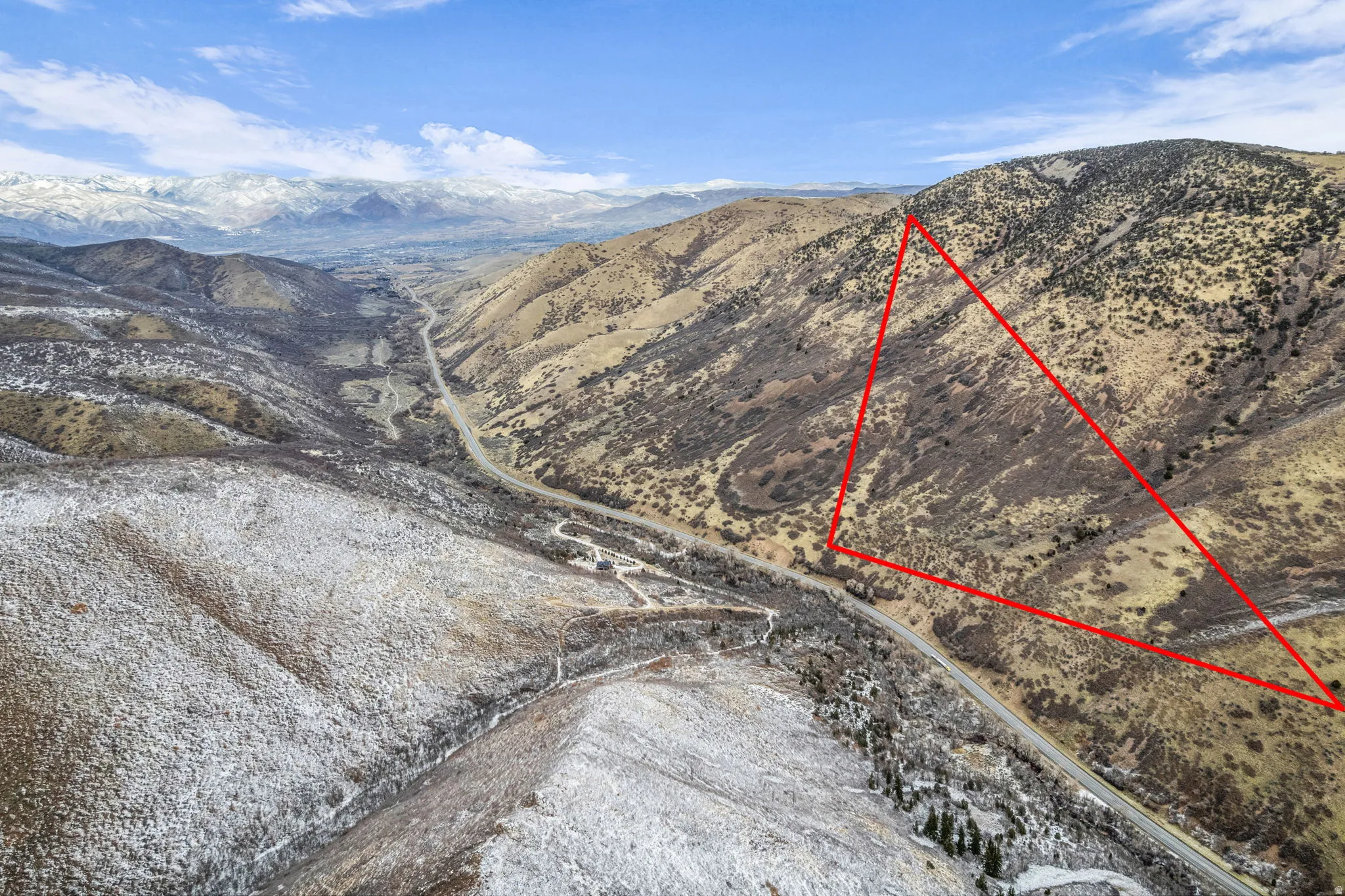 View of mountain backdrop