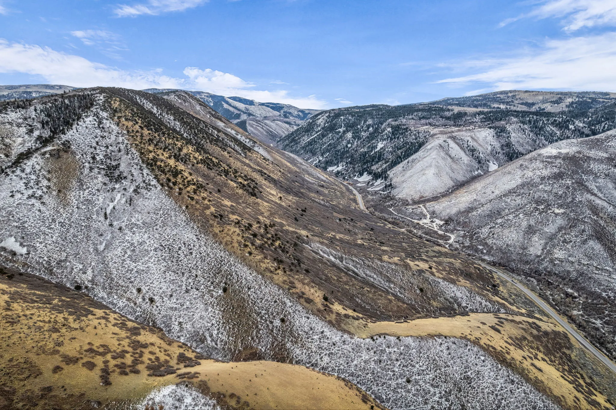 View of mountain backdrop