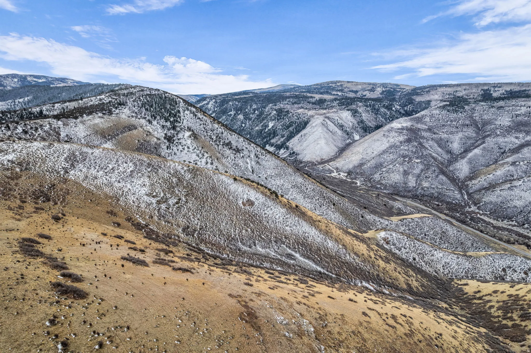 View of mountain background
