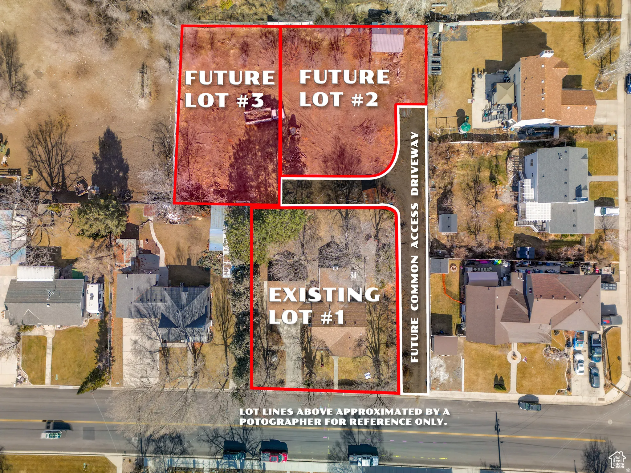 Map of property location featuring property parcel outlined