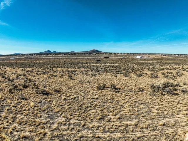 View of mountain background with a desert landscape