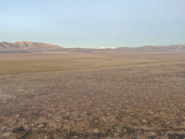 View of mountain background