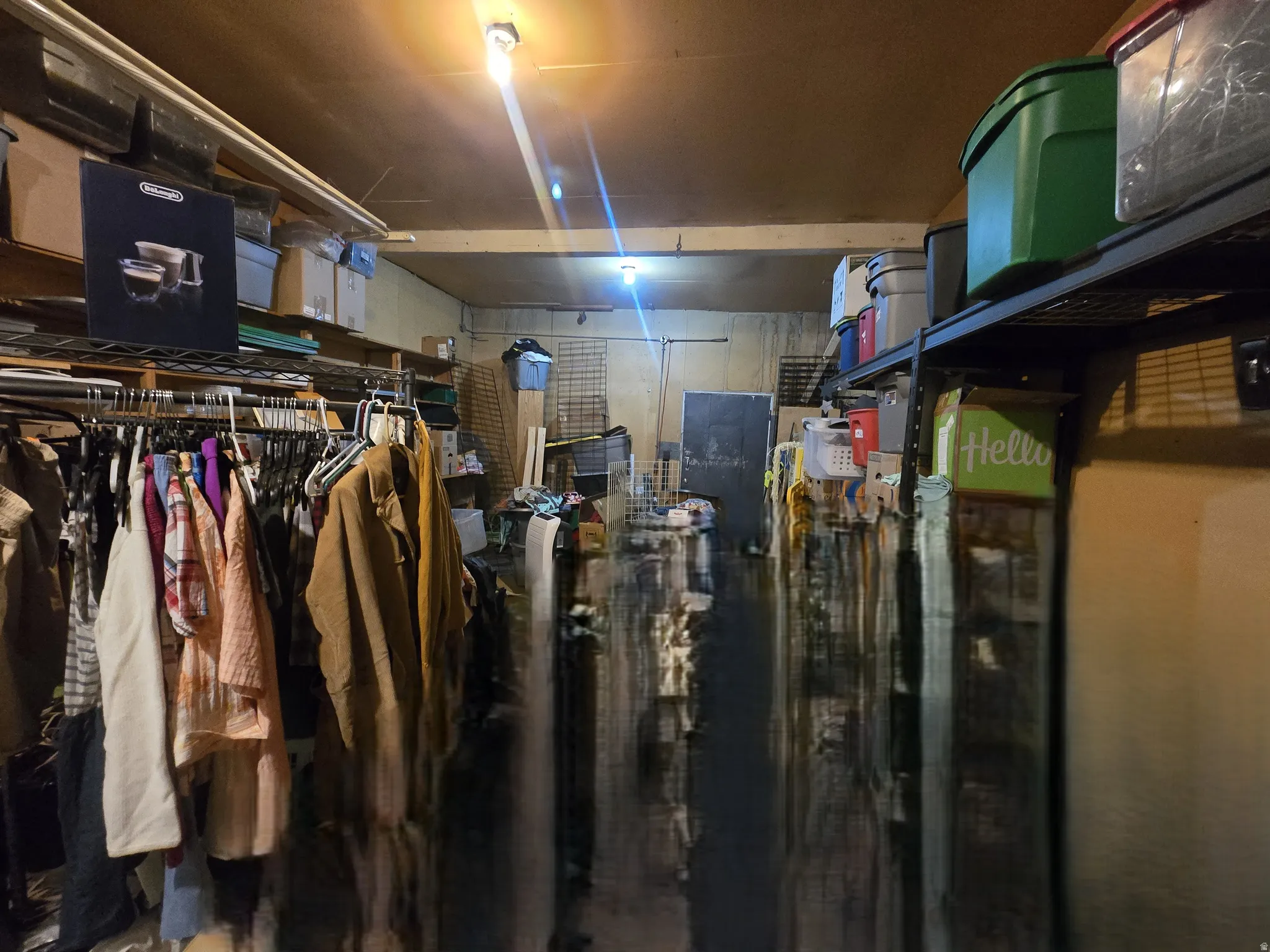 View of storage room