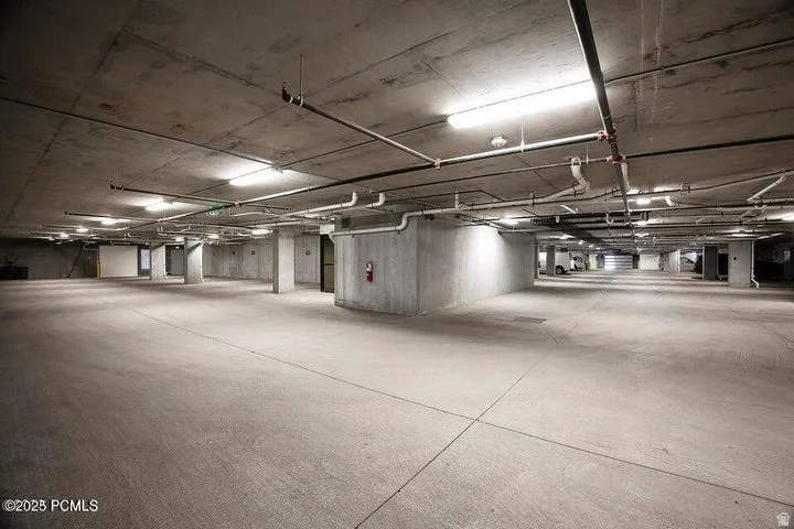 View of parking garage