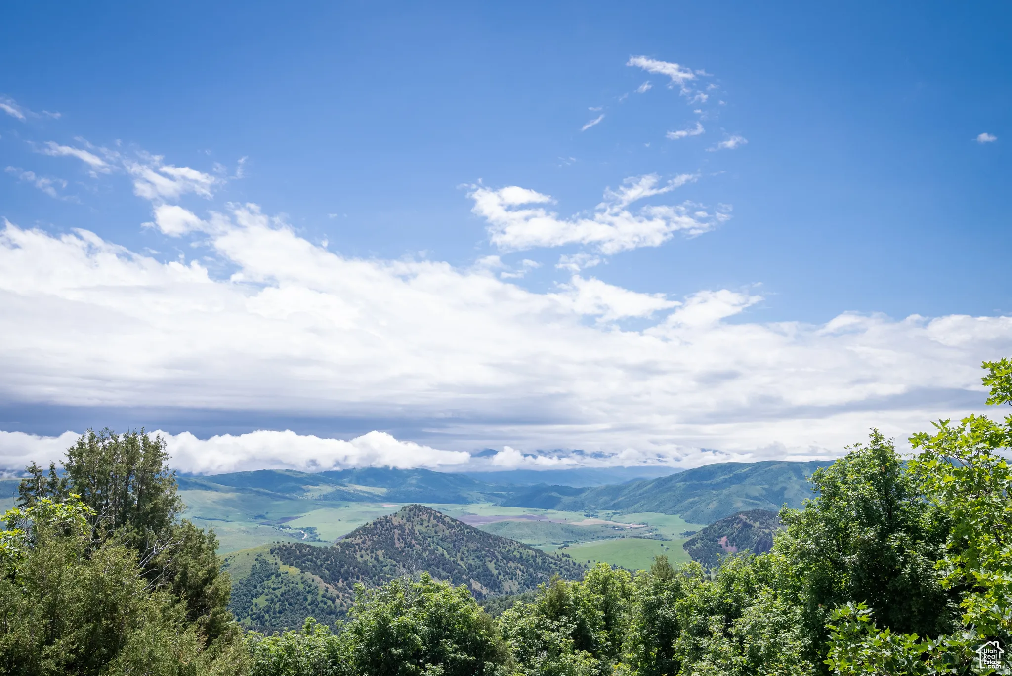 View of mountain background
